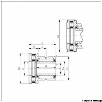 12 mm x 24 mm x 16,5 mm  12 mm x 24 mm x 16,5 mm  IKO NAXI 1223Z complex bearings