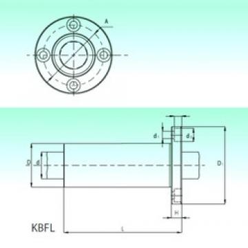 NBS KBFL 40 linear bearings