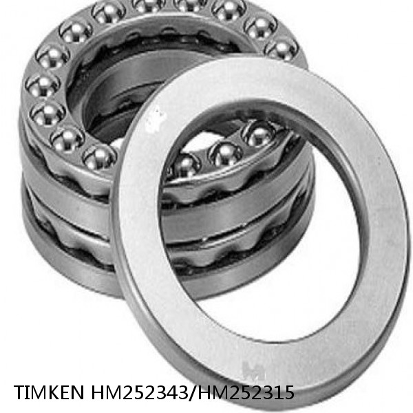 HM252343/HM252315 TIMKEN Double direction thrust bearings